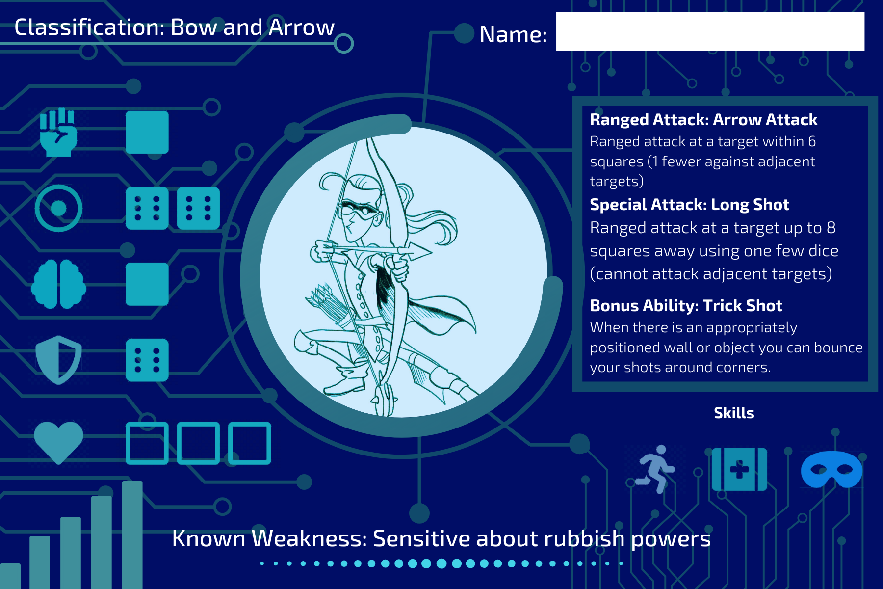 Bow and Arrow hero